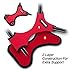 Best Pet Supplies Voyager Adjustable Dog Vest Harness Breathable No Pull Harness for Small, Medium, Large Dogs, Harness for Walking, Jogging, Easy Step-in, Reflective Stripes - Red, L