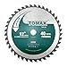 TOMAX 12-Inch 40 Tooth ATB Finishing Saw Blade with 1-Inch Arbor