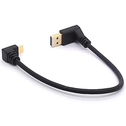 GLHONG 25CM USB Type C Extension Cord Gold Plated
