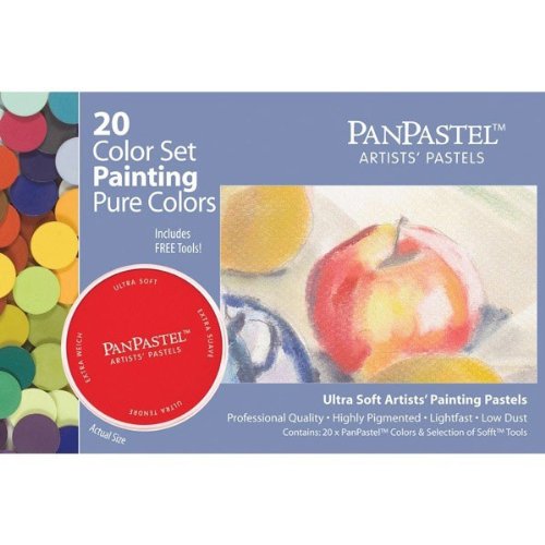 Panpastel Ultra Soft Artist Pastel Painting Set, 20-Pack