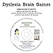 Reading Strips for Teachers, Students & Kids + Dyslexia Brain Games CD + Finger Spacers | Cut-Out Window Reading Guide | 3 PACK | Colored Reading Strips with Overlays