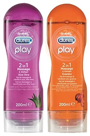 Durex Play 2in1 Massagegel-Set mit 2 Artikeln