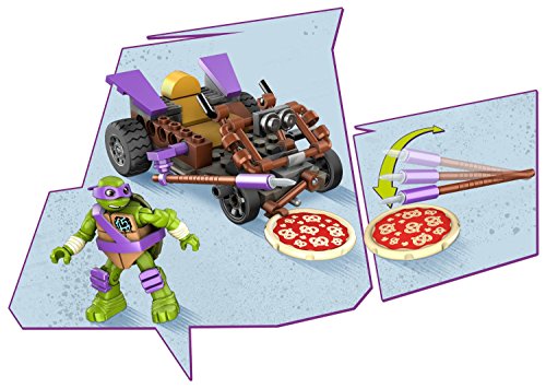 mega bloks teenage mutant ninja turtles donnie turtle racer