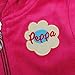 Novatx Peppa Pig Beautiful Girls Kids Spring Fall Hoody Sweater Jacket,Red, 1-6Y