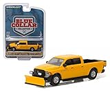 GREENLIGHT 1:64 BLUE COLLAR COLLECTION 1 - 2014 RAM 1500 TRADESMAN WITH SNOW PLOW AND SALT SPREADER