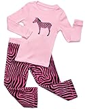 Fleece & Cotton 2 Piece Pajama Zebra 5 Years