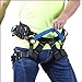 kissloves Full Body Safety Harness Outdoor Climbing Harness Half Body Harness Safe Seat Belt for Mountaineering Outward Band Expanding Training Rock Climbing Rappelling Equip (Half-Body Blue)