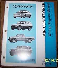 1999 Toyota Air Conditioner Wiring Diagram Manual: Toyota Motor Corp