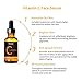 Organic Vitamin C Serum With Hyaluronic Acid Ylady Best Vitamin C Serum 20% Vitamin C & Hyaluronic Acid & Vitamin E Whitening Anti-Aging Anti-Wrinkle Moisturizer Serum For Face Neck Eyes 1fl.oz