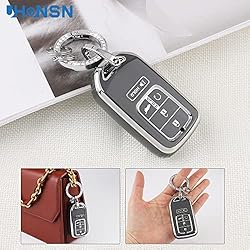 UHONSN for Honda Key Fob Cover Soft TPU Keys Shells