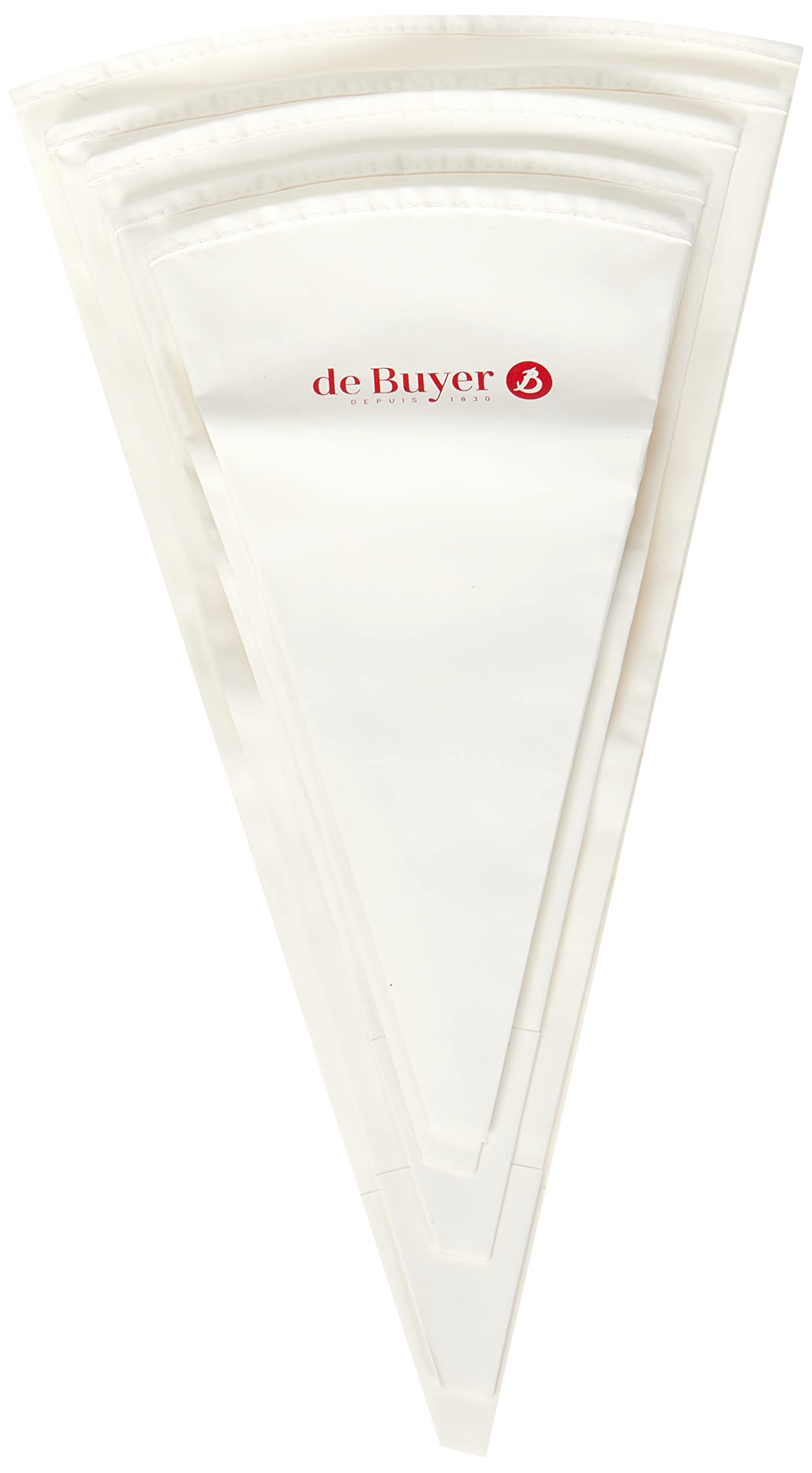 De Buyer 4347.05N-Set of 5 Nylon Pastry Bags : 30 / 35 / 40 / 45 and 50 cm Long