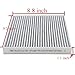 iFJF Cabin Air Filter CP134 (CF10134) includes Activated Carbon 80292-SDA-A01 Replacement for Premium Accord Civic CR-V Pilot Odyssey CSX ILX MDX RDX