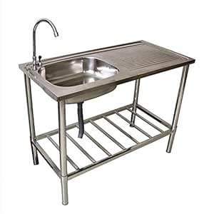 fregadero de camping