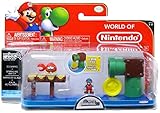New Super Mario Bros U Micro Land Ice Mario & Sparkling Water Playset (Jakks Pacific)