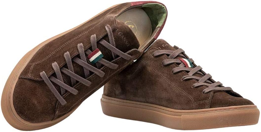 Nautica Hombre Zapato Náutico El Ganso Piel Natural Marrón Con