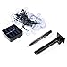 Outdoor Solar String Lights 2v 100mA Globe Fairy Led Light with 20ft 4.8m White Crystal Balls for Home Decoration