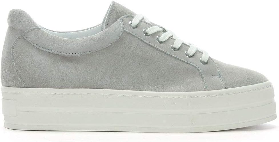 grey flatform trainers