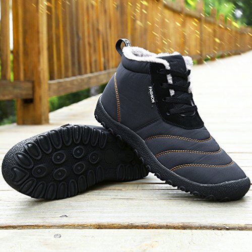 Dreamcity Men's Winter Snow Boots Waterproof Insulated Outdoor shoes