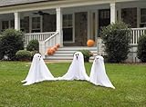 Small Light-Up Ghostly Group Decoration