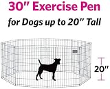 UNDERDOG 8 Panel Playpen 122x122cm Black 61/76/91cm Height Folding view 5
