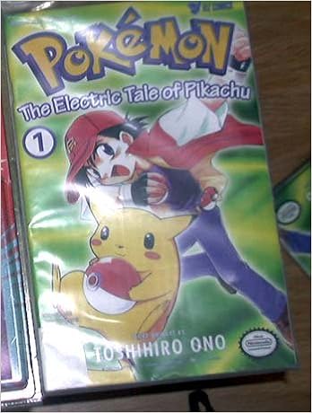 Pokemon The Electric Tale Of Pikachu 4 Volumes Amazon Com Books