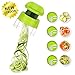 Handheld Spiralizer Vegetable Slicer, Sedhoom 4 in 1 Zucchini Spiraler, Zucchini Spaghetti Maker for Low Carb/Paleo/Gluten-Free Meals