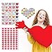 BeYumi 60 Sheets Valentines Heart Stickers for Kids, 3200+ Different Piece, Great for Colorful Decorations, Party Supplies Favors, Birthday Gift, Reward Stickers
