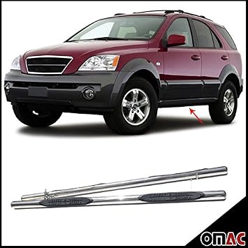 Omac Gmbh Kia Sorento Trittbretter Schwellerrohre O70mm V2a