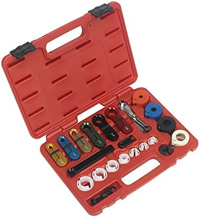 Supercrazy 21PCS Air Conditioning Fuel Line Disconnect Tool Kit SF0056