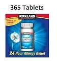 Kirkland Signature Non-Drowsy Allerclear Loratadine Tablets, Antihistamine, 10mg, 730 Count