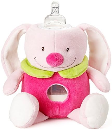 Milkysnugz Rosie the Rabbit Baby Bottle Holder by MilkySnugz