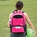 Athletico Youth Soccer Bag - Soccer Backpack & Bags for Basketball, Volleyball & Football | Includes Separate Cleat and Ball Compartment (Pink)