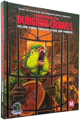 Compendium of Dungeon Crawls #4 (D&D 5E COMPENDIUM OF DUNGEON