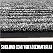 Gorilla Grip Original Commercial Grade Rubber Floor Mat, 72x24, Heavy Duty, Durable Runner Doormat for Indoor and Outdoor, Waterproof, Easy Clean, Low-Profile for Entry, Patio, High Traffic, Black