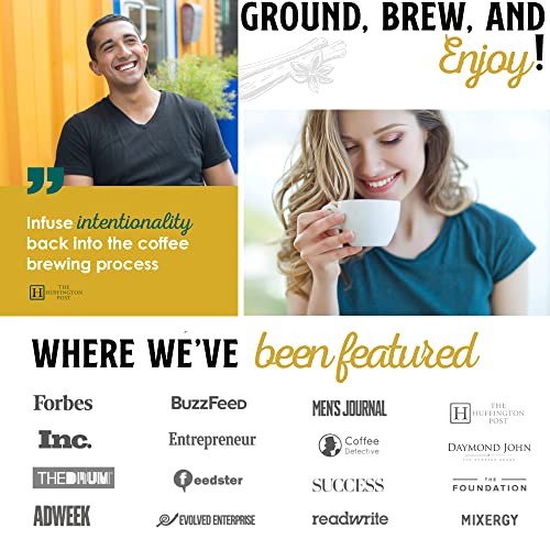 JavaPresse Manual Coffee Grinder Stainless Steel Hand Coffee Grinder