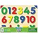 The Learning Journey: Lift & Learn 123 Number Puzzle - Pictures Underneath Each Piece - Learn to Count and Numbers Puzzle (285275)