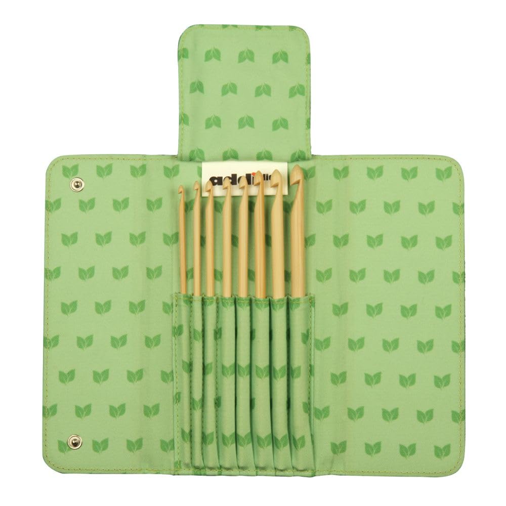 addi Click Bamboo Interchangeable Crochet Hook Set