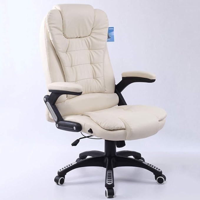 Swivel ChairFaux Leather Casual Spring Bag pad Reclining