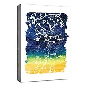 Canvas Wall Art for Living Room,Bedroom Home Artwork Paintings Abstract Flower Art Ready to Hang - 12x18 inches