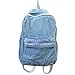 Wybabe Classic Vintage Denim Bookbags School Bag College Jeans Backpack Daypack Rucksack One Size