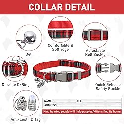 GAMUDA Small Pet Harness Collar and Leash Set, Step