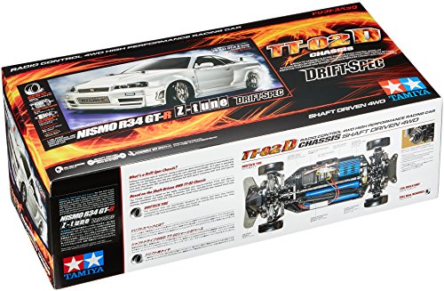 Tamiya 300058605-1:10 RC Nismo R34 GT-R Z-Tune (TT-02D)