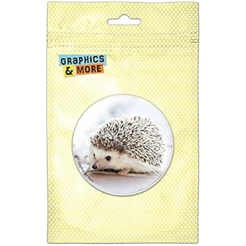 Hedgehog Tiny Kitchen Refrigerator Locker Button Magnet - 1 Inch Diameter