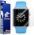ArmorSuit MilitaryShield For Apple Watch 38mm Screen Protector (Series 1) [Full Coverage][2 Pack] w/ Lifetime Replacements Anti-Bubble Ultra HD Clear