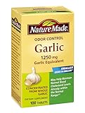 Nature Made Nat Made Garlic Odrls 1250 Mg 100 Tb, Pack of 3