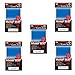 KMC Hyper Matte Sleeves Blue×5 Sets (5 Packs/total 400 Sheets) (Japan Import) Made in Japan (1 Pack) (1 Pack)