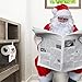 HOFASON Christmas Toilet Paper 2 Rolls - Real Toilet Paper / Funny Christmas Decoration - Happy New Year Santa - Novelty Joke Humor Gag