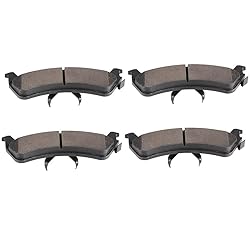 cciyu D667 Rear Ceramic Disc Brake Pads Kit For