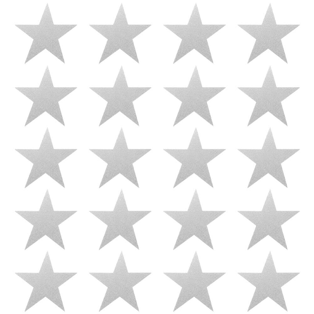 MAGICLULU Pentagram Paper Cutouts 6X6 Inch 30 Pieces Kids Diy Craft Decorations Classroom Wall Art Scrapbooking