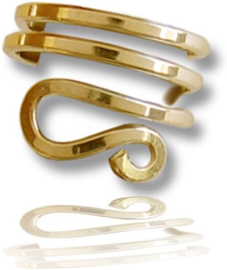 Earcuff 9WAVELOOPLGF 14K Gold-filled